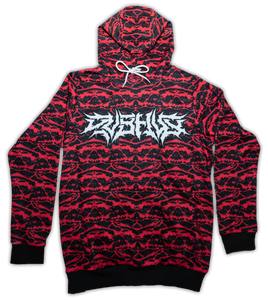Red Tiger Camo Hoodie